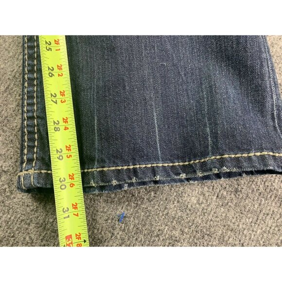 SILVER JEANS Zac Mens Regular Fit Bootcut Jeans Size 38x30 Blue - Picture 8 of 8